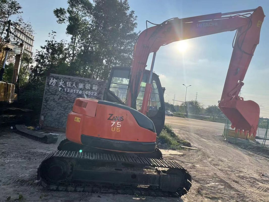 7.1 tấn sử dụng nguyên bản Hitachi Zx70 Zx75 Mini Excavator 0.33m3
