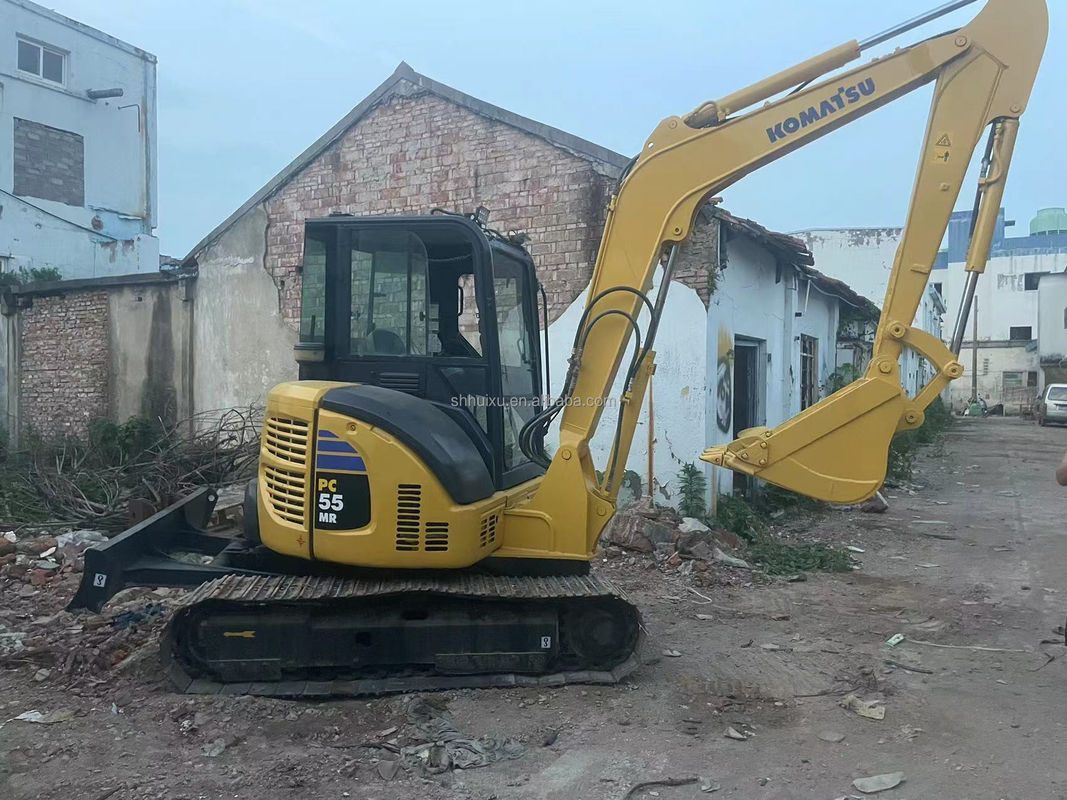 100% Nhật Bản máy sử dụng máy đào Komatsu PC55 giá rẻ máy đào cũ Komatsu pc55 bán