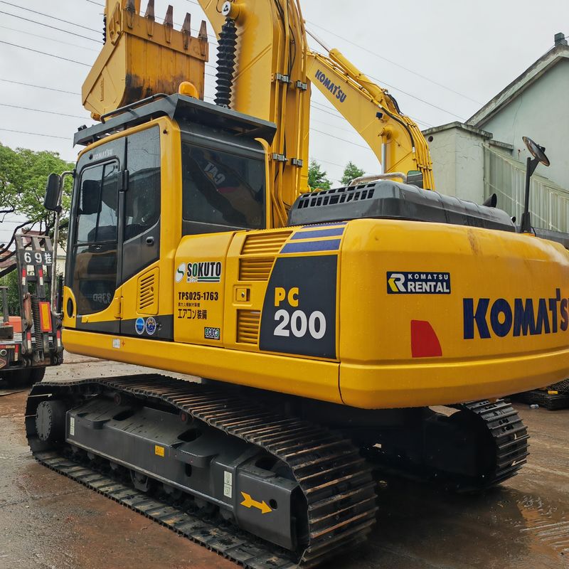 NEW 90% sử dụng máy đào Komatsu pc200-8 giá nhà máy trong kho chất lượng tốt nhất máy xây dựng cũ