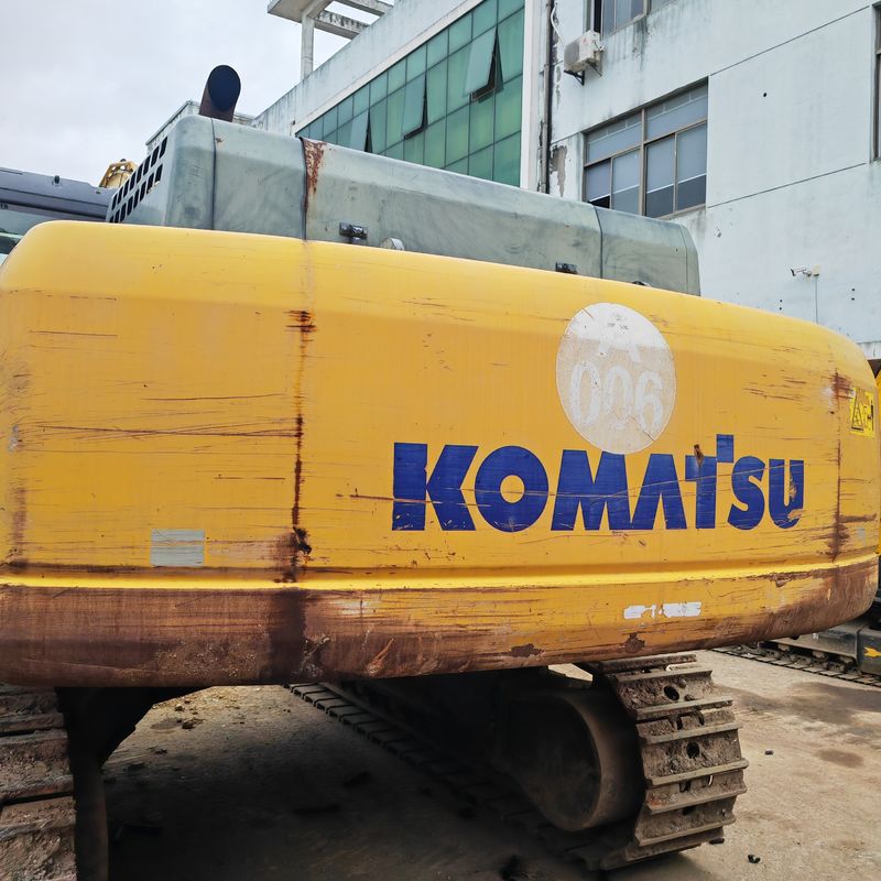 Sử dụng Crawler Backhoe khai thác mỏ Komatsu pc450 máy móc nhà nước gốc Komatsu 45T sử dụng thợ đào trong kho để bán
