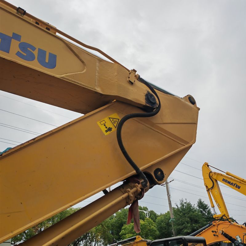 Sử dụng Crawler Backhoe khai thác mỏ Komatsu pc450 máy móc nhà nước gốc Komatsu 45T sử dụng thợ đào trong kho để bán