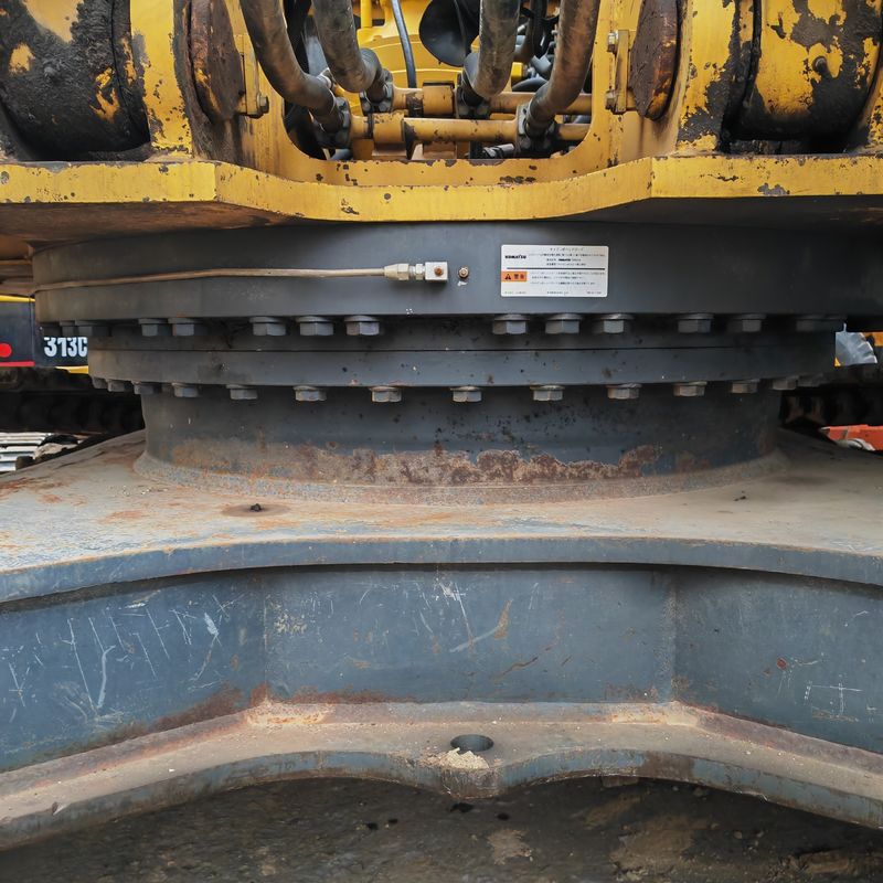 Sử dụng Crawler Backhoe khai thác mỏ Komatsu pc450 máy móc nhà nước gốc Komatsu 45T sử dụng thợ đào trong kho để bán