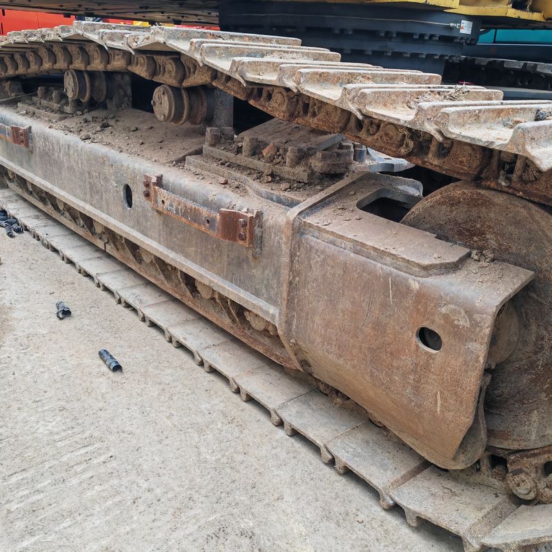 Sử dụng Crawler Backhoe khai thác mỏ Komatsu pc450 máy móc nhà nước gốc Komatsu 45T sử dụng thợ đào trong kho để bán