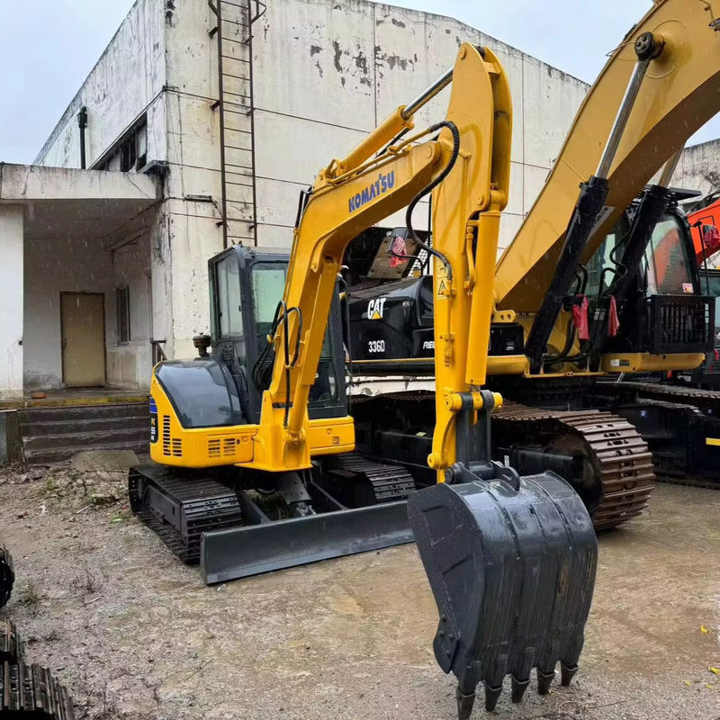 máy đào cũ komatsu pc55/trạng thái tốt tay thứ hai giá rẻ máy đào komatsu pc55
