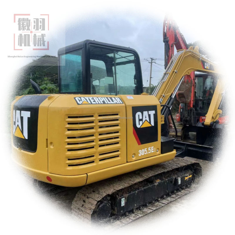 Mô hình mới Máy đào cũ CAT 305.5 Máy đào nhỏ CAT 305.5E2 Để bán