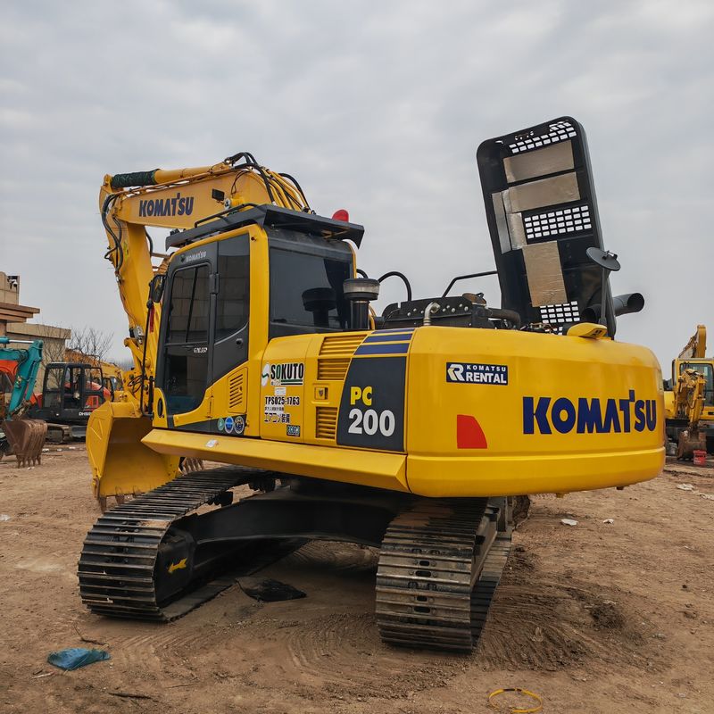 sử dụng komatsu pc200 với giá rẻ hai tay động cơ gốc komatsu pc200 bán