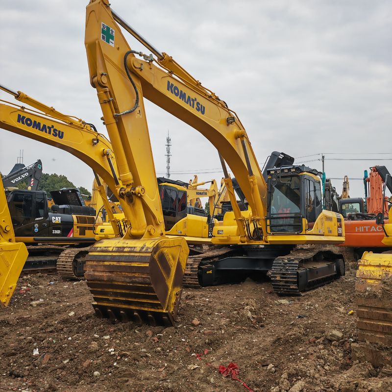 35000KG Máy sử dụng để đào Komatsu PC350-7 Máy sửa máy cũ