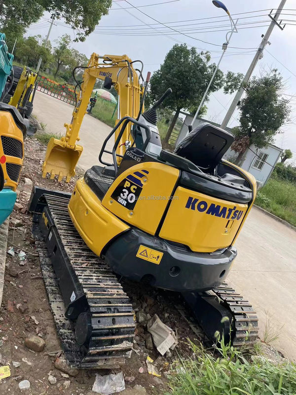 mini crawler excavator in stock sử dụng komatsu pc30/giá thấp sử dụng komatsu mini digger pc30 bán
