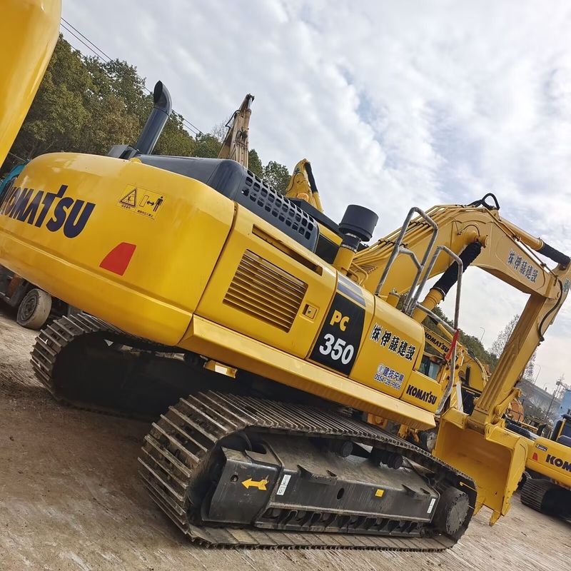 màu gốc máy đào cũ komatsu pc350-7 / tay thứ hai máy đào komatsu pc350-7 bán