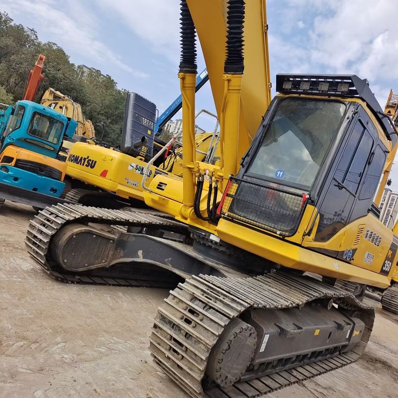 màu gốc máy đào cũ komatsu pc350-7 / tay thứ hai máy đào komatsu pc350-7 bán