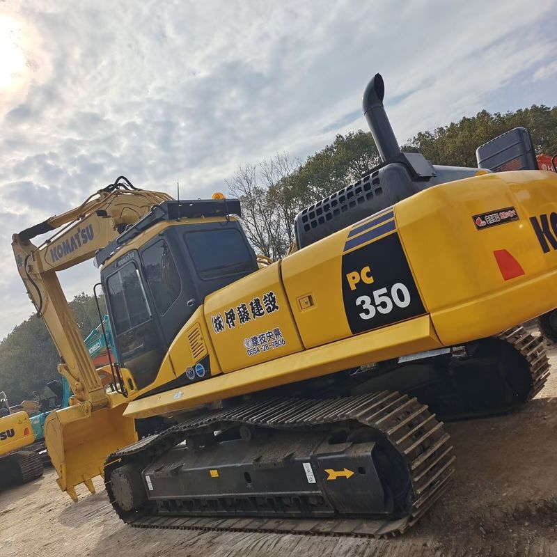 màu gốc máy đào cũ komatsu pc350-7 / tay thứ hai máy đào komatsu pc350-7 bán