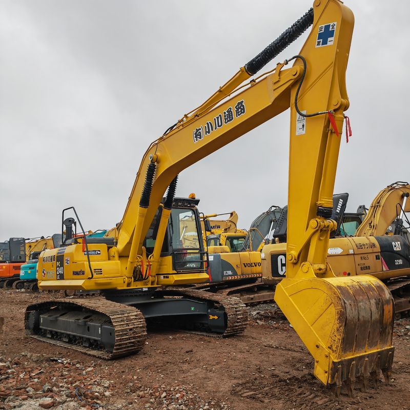 Màu gốc máy đào crawler cũ Komatsu pc240 bán với giá Leow