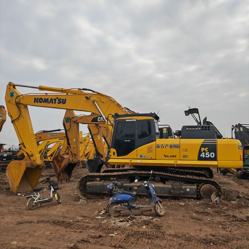 sức mạnh đào cao sử dụng máy đào lớn komatsu pc450/giây tay komatsu pc450 bán