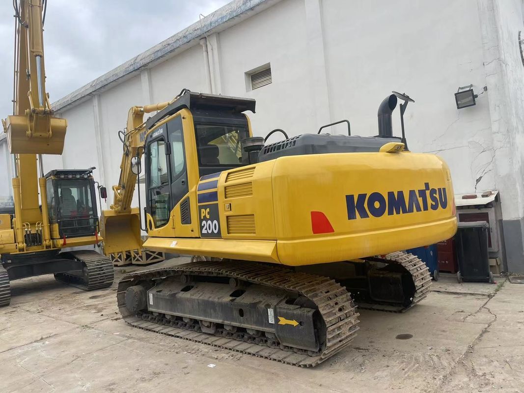 thợ đào crawler cũ sử dụng komatsu pc200/trạng thái tốt với sức mạnh cao thợ đào cũ komatsu pc200 để bán