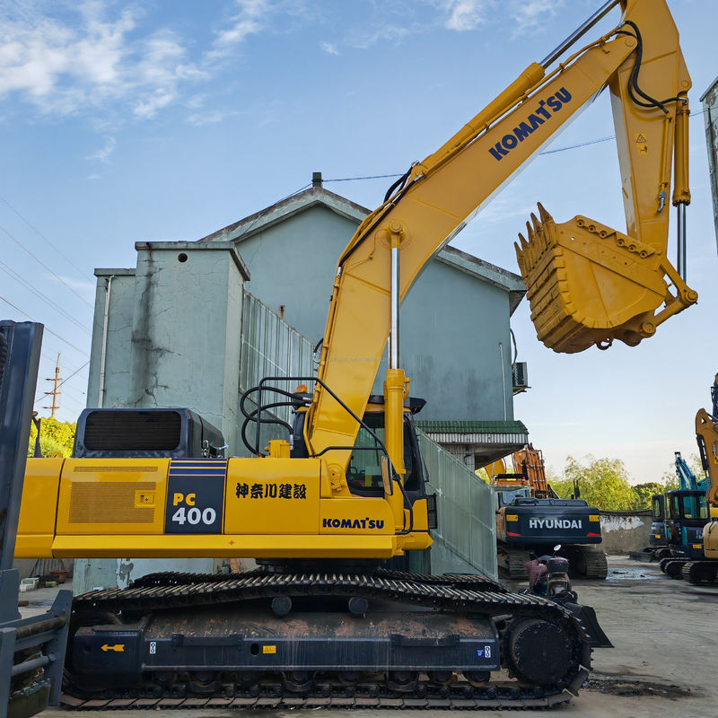 trong kho máy đào sử dụng komatsu pc400/ giây tay màu gốc sử dụng komatsu pc400 bán