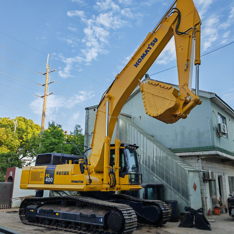 trong kho máy đào sử dụng komatsu pc400/ giây tay màu gốc sử dụng komatsu pc400 bán