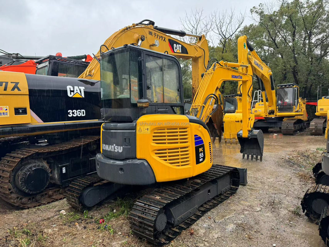 5.5ton mini máy đào cũ sử dụng komatsu pc55/giá rẻ chất lượng cao sử dụng komatsu pc55 bán
