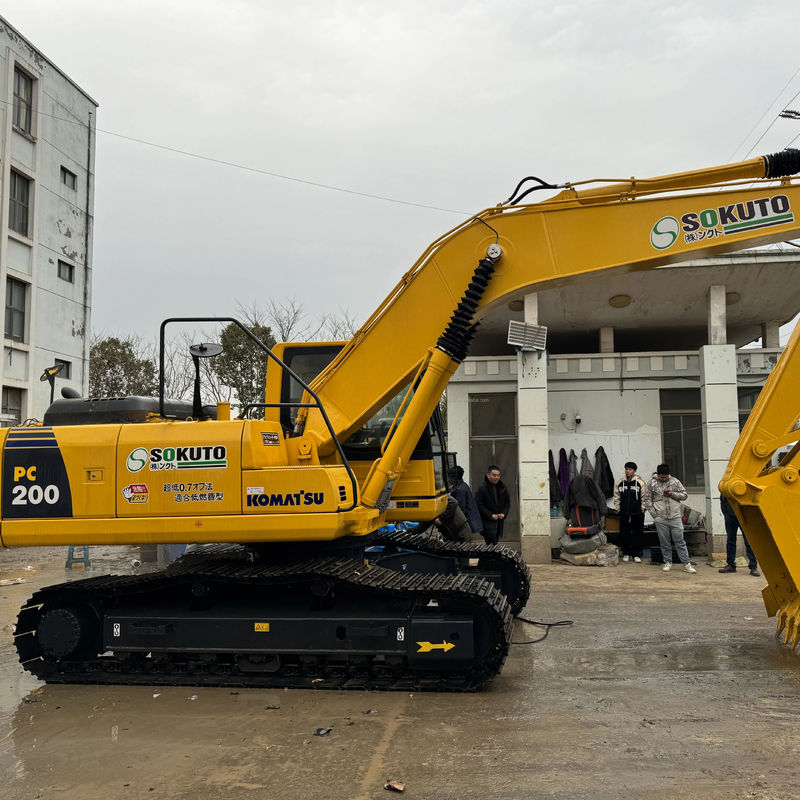 20 tấn màu gốc máy đào cũ máy đào xây dựng Komatsu PC200
