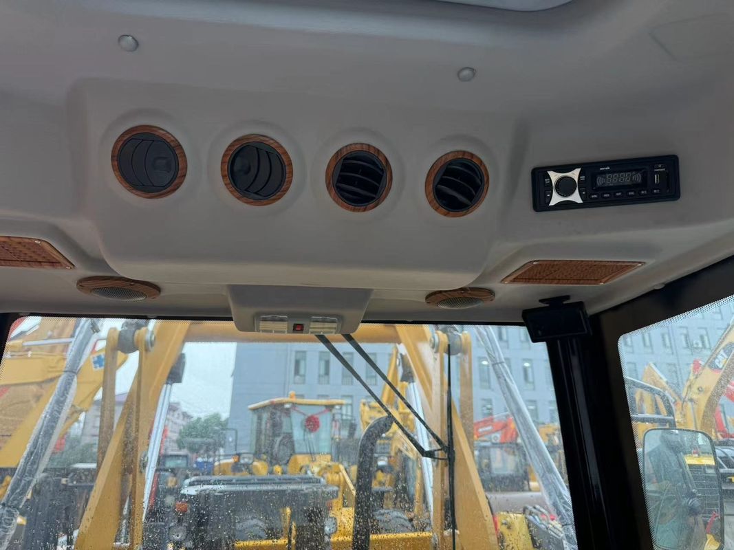 Máy khai quật cũ Caterpillar CAT420F máy kéo đằng sau bận ở cả hai đầu / máy kéo Nhật Bản cũ trong tình trạng tốt