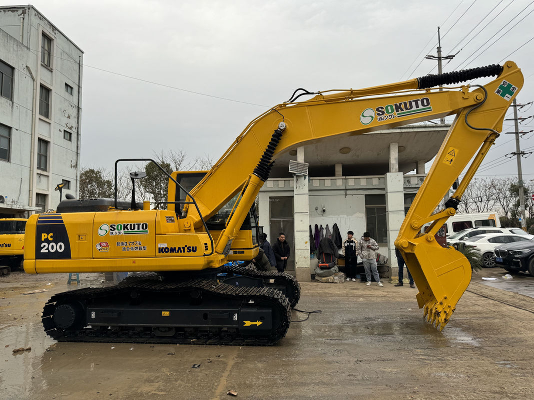 20 tấn máy đào cũ Komatsu PC200 Excavator Crawler Type