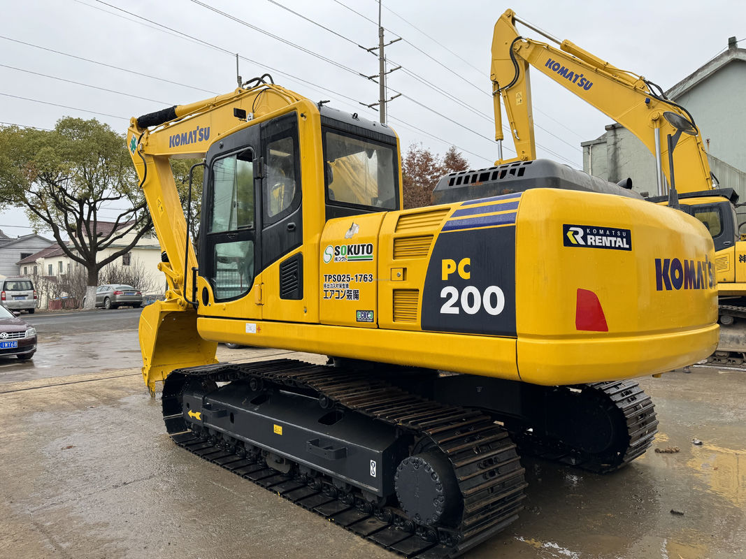 20 tấn máy đào cũ Komatsu PC200 Excavator Crawler Type