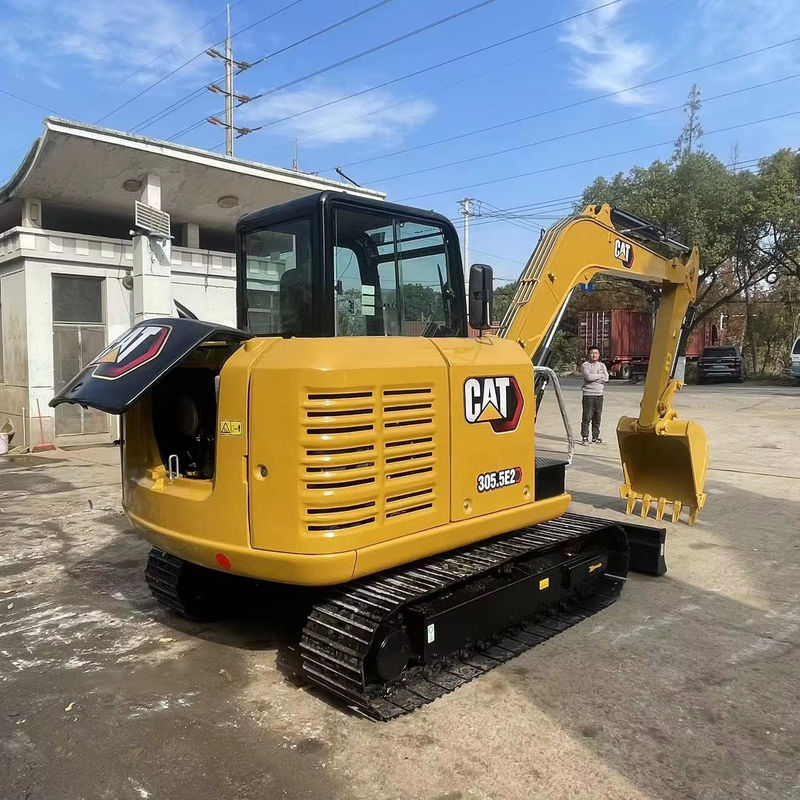 Máy đào cũ CAT 305.5E giá rẻ máy đào cũ 5T CAT305.5 điểm / máy xây dựng CAT305.5 5T máy đào cũ