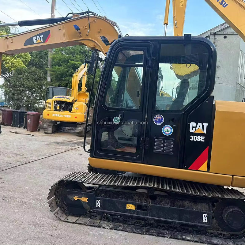 Máy đào Nhật Bản cũ sử dụng cat 308e với động cơ EPA máy móc xây dựng sử dụng cat 308e để bán