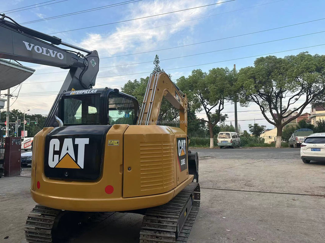 Máy đào Nhật Bản cũ sử dụng cat 308e với động cơ EPA máy móc xây dựng sử dụng cat 308e để bán