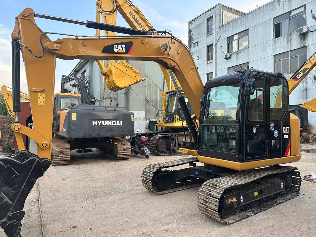 Máy đào Nhật Bản cũ sử dụng cat 308e với động cơ EPA máy móc xây dựng sử dụng cat 308e để bán