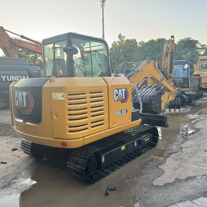 Phù hợp với các tiêu chuẩn khí thải EU sử dụng máy đào CAT 305.5E2 có chứng chỉ EPA và CE chất lượng tốt nhất giá tốt nhất
