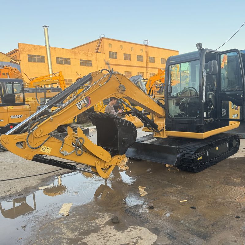 Phù hợp với các tiêu chuẩn khí thải EU sử dụng máy đào CAT 305.5E2 có chứng chỉ EPA và CE chất lượng tốt nhất giá tốt nhất