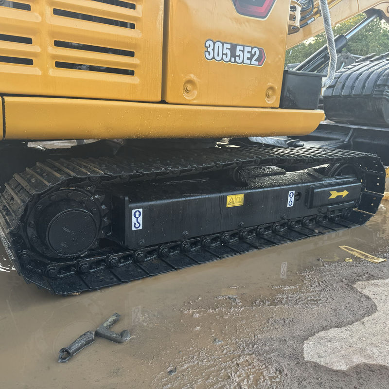 Máy đào cũ Hiệu suất làm việc cao Máy đào mini Caterpillar Máy di chuyển đất Cat 305.5e2 Với ngón tay cái thủy lực