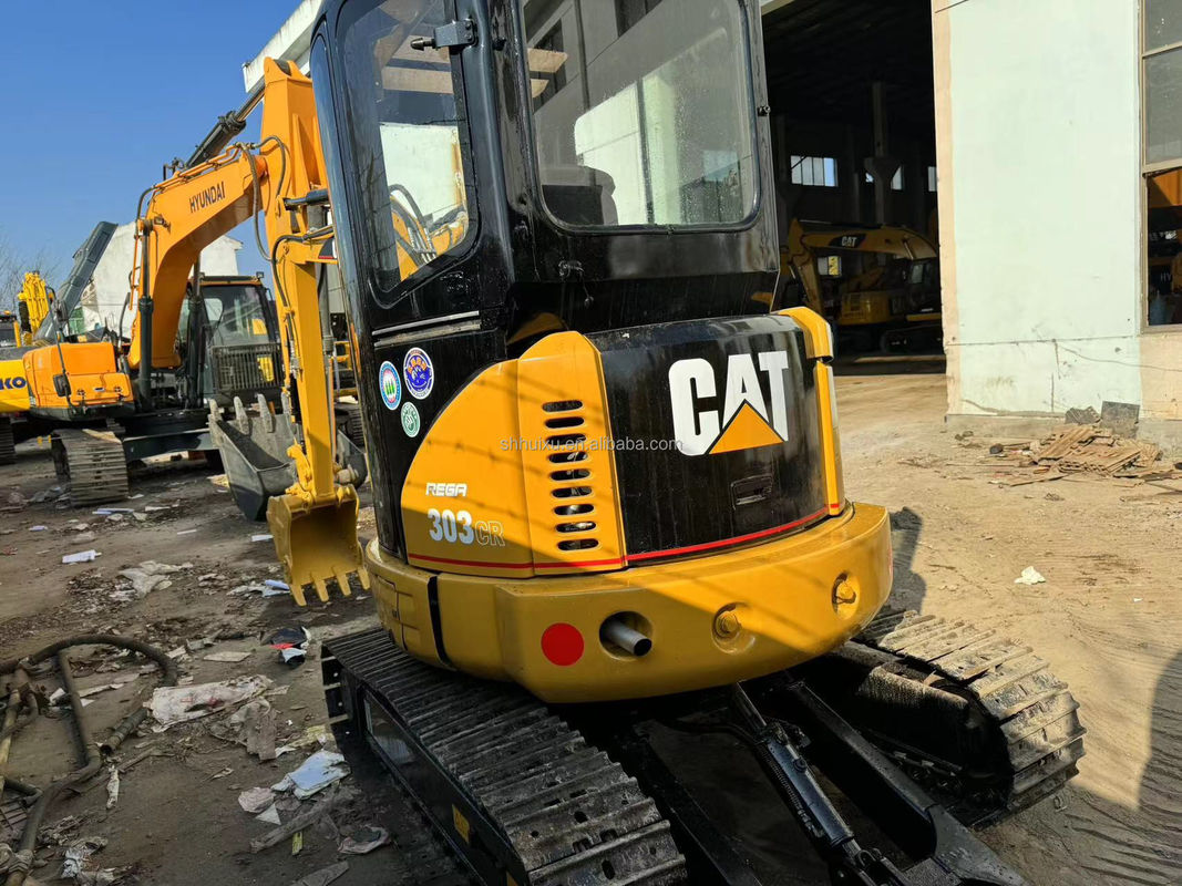 Gần như mới Nhật Bản sử dụng 3 tấn mini excavator CAT303CR sử dụng crawler Nhật Bản sử dụng giá excavator bán