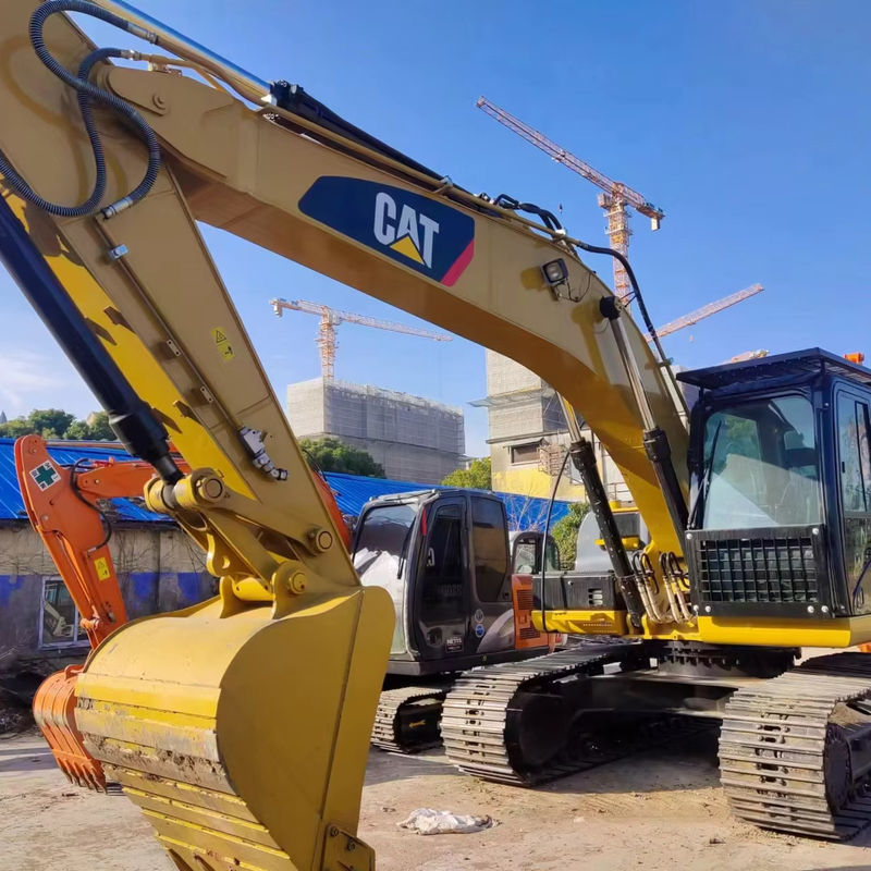 20ton sức mạnh đào cao sử dụng máy đào CAT320D / thứ hai tay thấp giờ làm việc máy đào 20YON CAT 320D