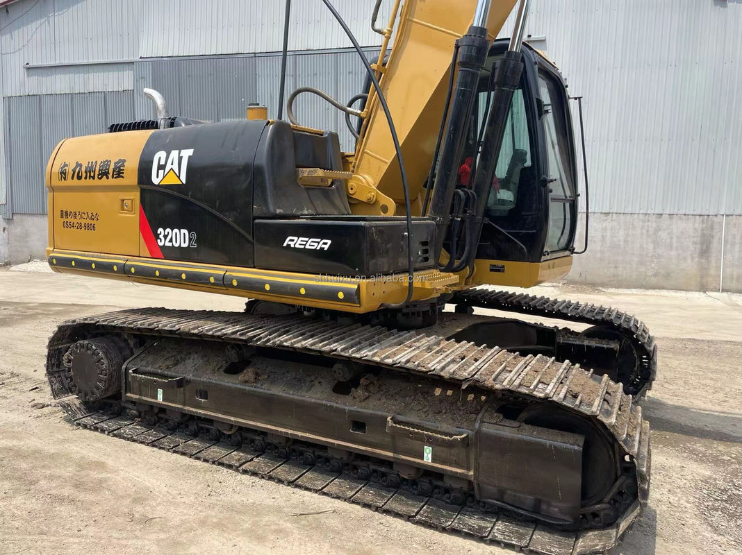 20ton sức mạnh đào cao sử dụng máy đào CAT320D / thứ hai tay thấp giờ làm việc máy đào 20YON CAT 320D