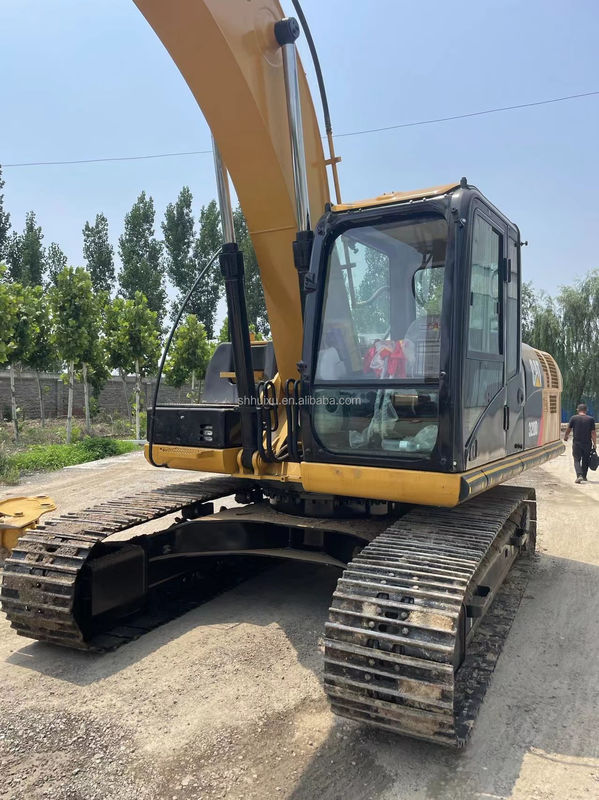 20ton sức mạnh đào cao sử dụng máy đào CAT320D / thứ hai tay thấp giờ làm việc máy đào 20YON CAT 320D