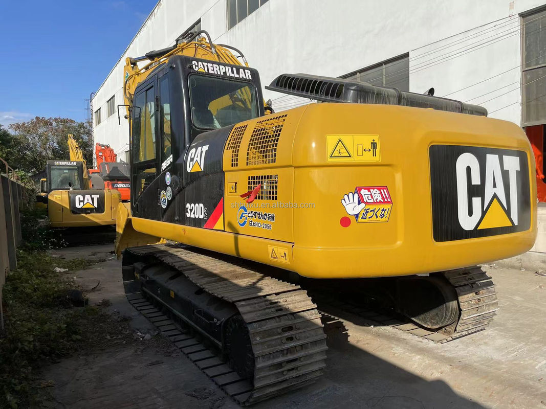 màu vàng nguyên bản cat320d máy đào cũ cat320d bán với giá rẻ