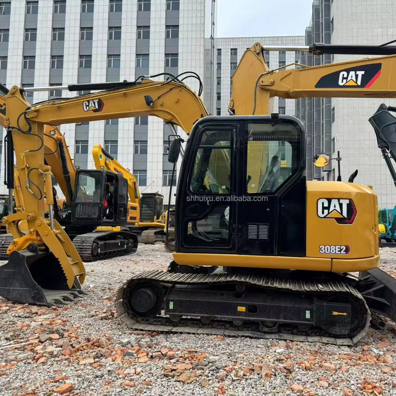 Màu vàng công suất đào cao sử dụng cat308e/máy đào tay thứ hai cat308e bán