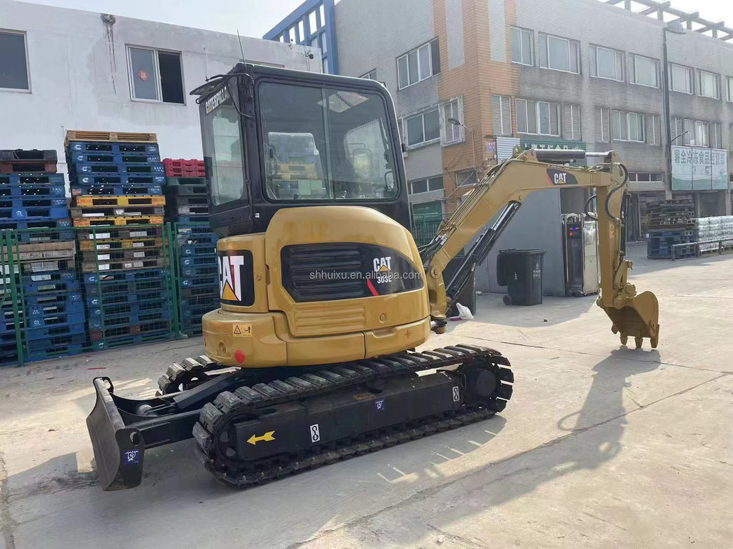màu vàng mini sử dụng máy đào cat303e để bán