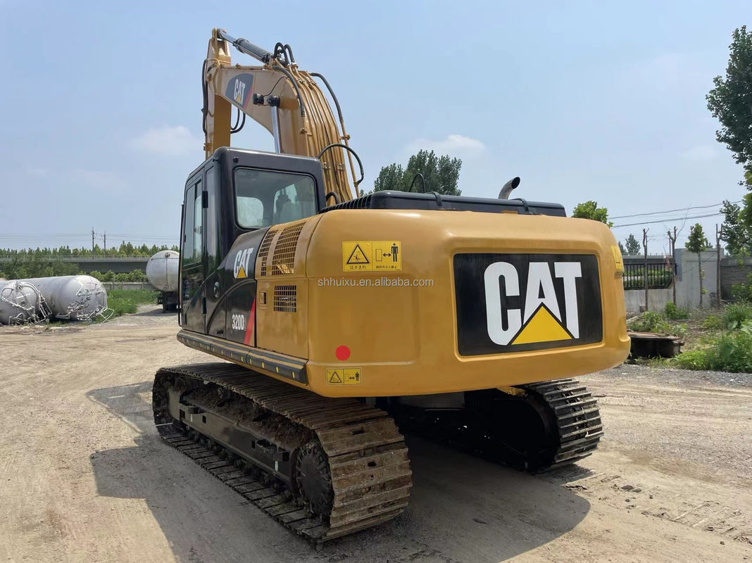 sơn gốc sử dụng máy đào mèo 320d ở Trung Quốc Thượng Hải cũ mèo 320d để bán