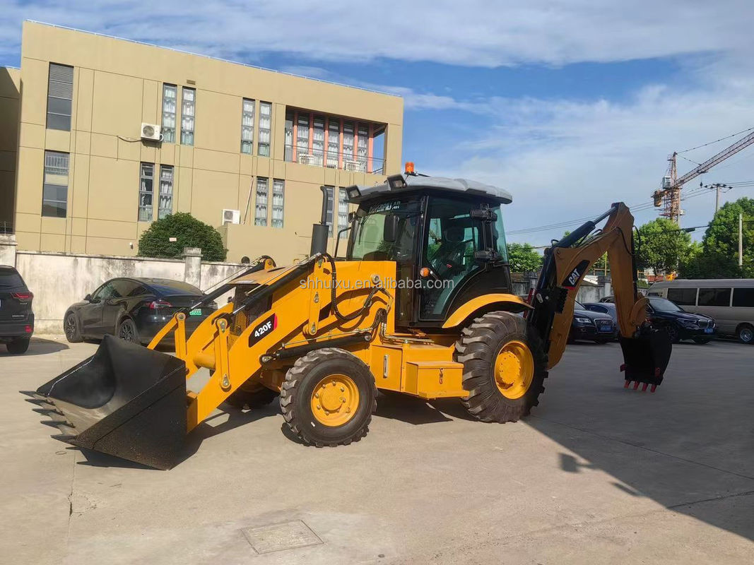 Máy xây dựng cũ cat 420f/ sơn gốc giá rẻ cat 420f để bán