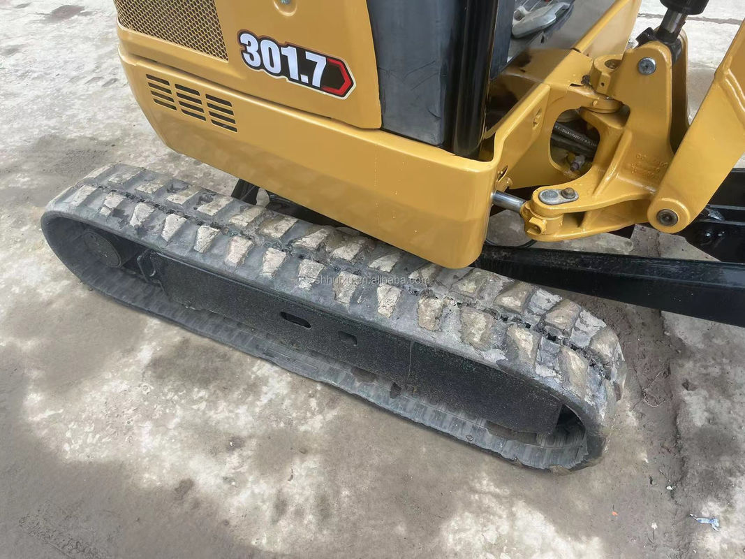 mini excavator sử dụng cat301.7 với đường cao su/thử dụng mini excavator cat301.7 với giá rẻ để bán