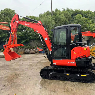 Giá thấp máy đào cũ 6.5Ton thủy lực KUBOTA KX165 đào cũ KUBOTA165 máy đào gốc Nhật Bản để bán