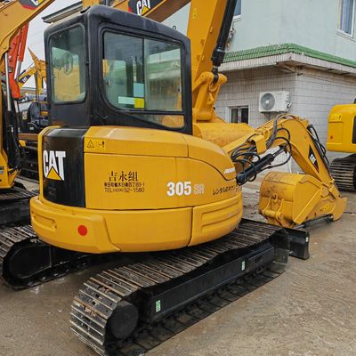 Máy đào CAT đã qua sử dụng Máy đào crawler CAT 305.5SR / Máy đào kỹ thuật xây dựng đã qua sử dụng Máy đào CAT 305SR 5T