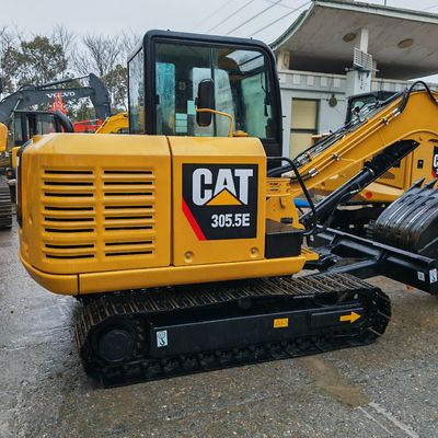 Máy đào mini sử dụng CAT 305.5E không đuôi Caterpillar 305.5 mini excavator giá thấp CAT302 CAT305.5 CAT306 CAT304 CAT305 bán
