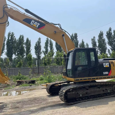 sơn gốc sử dụng máy đào mèo 320d ở Trung Quốc Thượng Hải cũ mèo 320d để bán