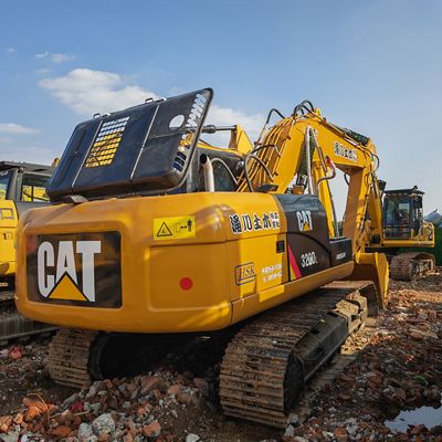Động cơ Máy xúc CAT bền bỉ với Công suất bánh đà ròng 31.1 KW 41.7 Hp Độ sâu đào tối đa 6.5 M